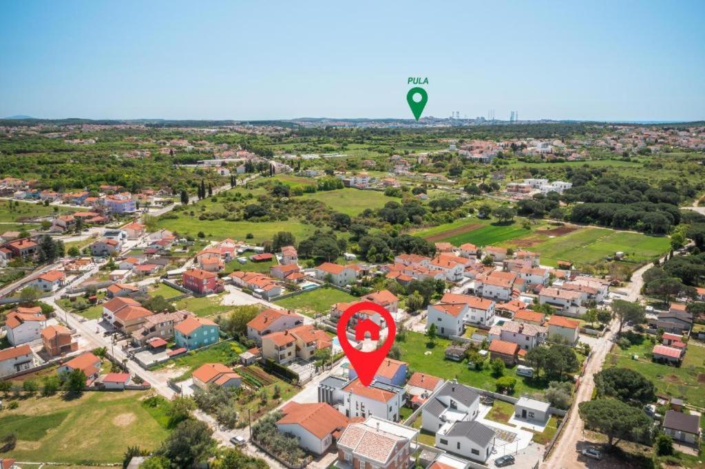 Studio Apartments Villa Valla - Free Bikes 法扎纳 外观 照片