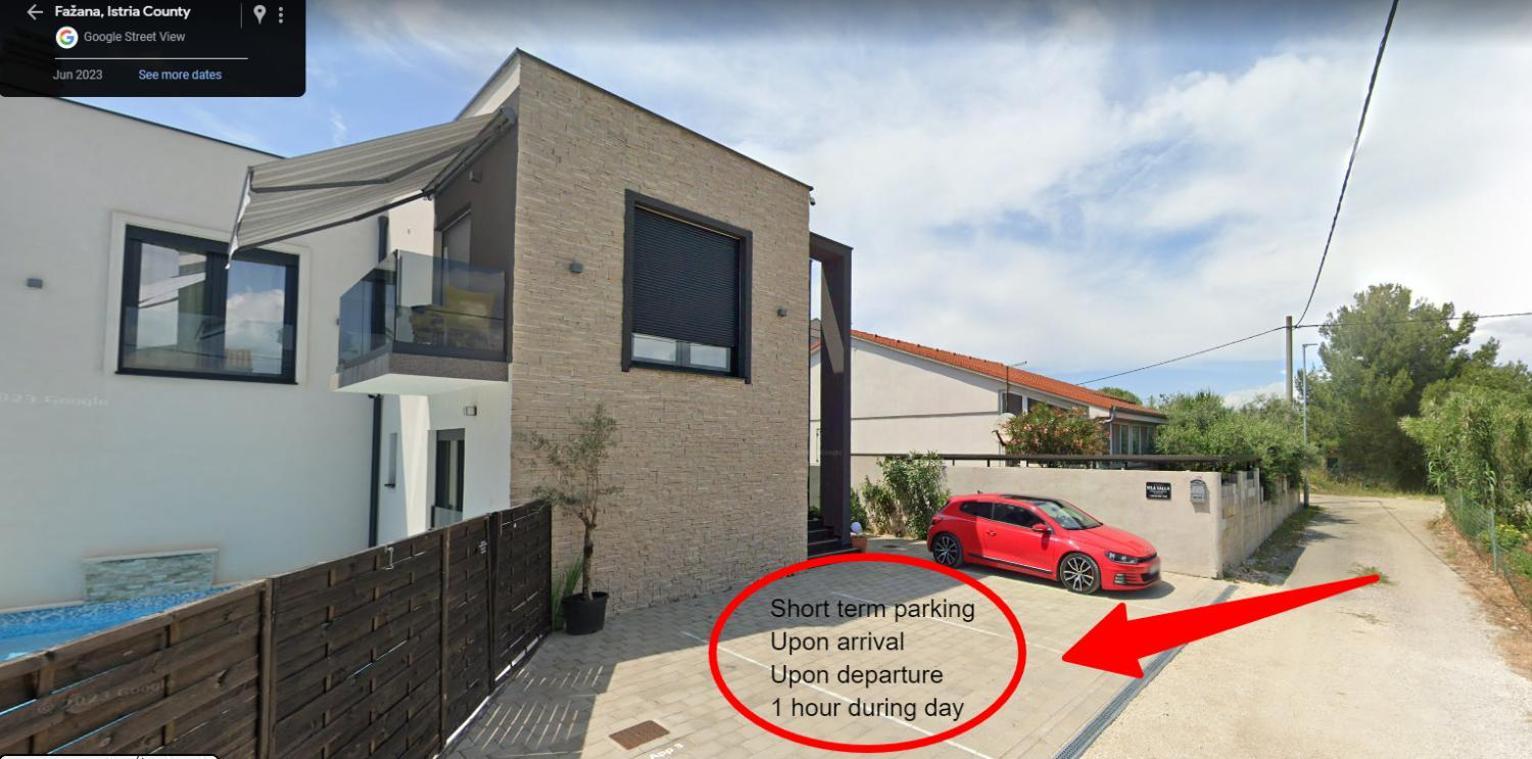Studio Apartments Villa Valla - Free Bikes 法扎纳 外观 照片